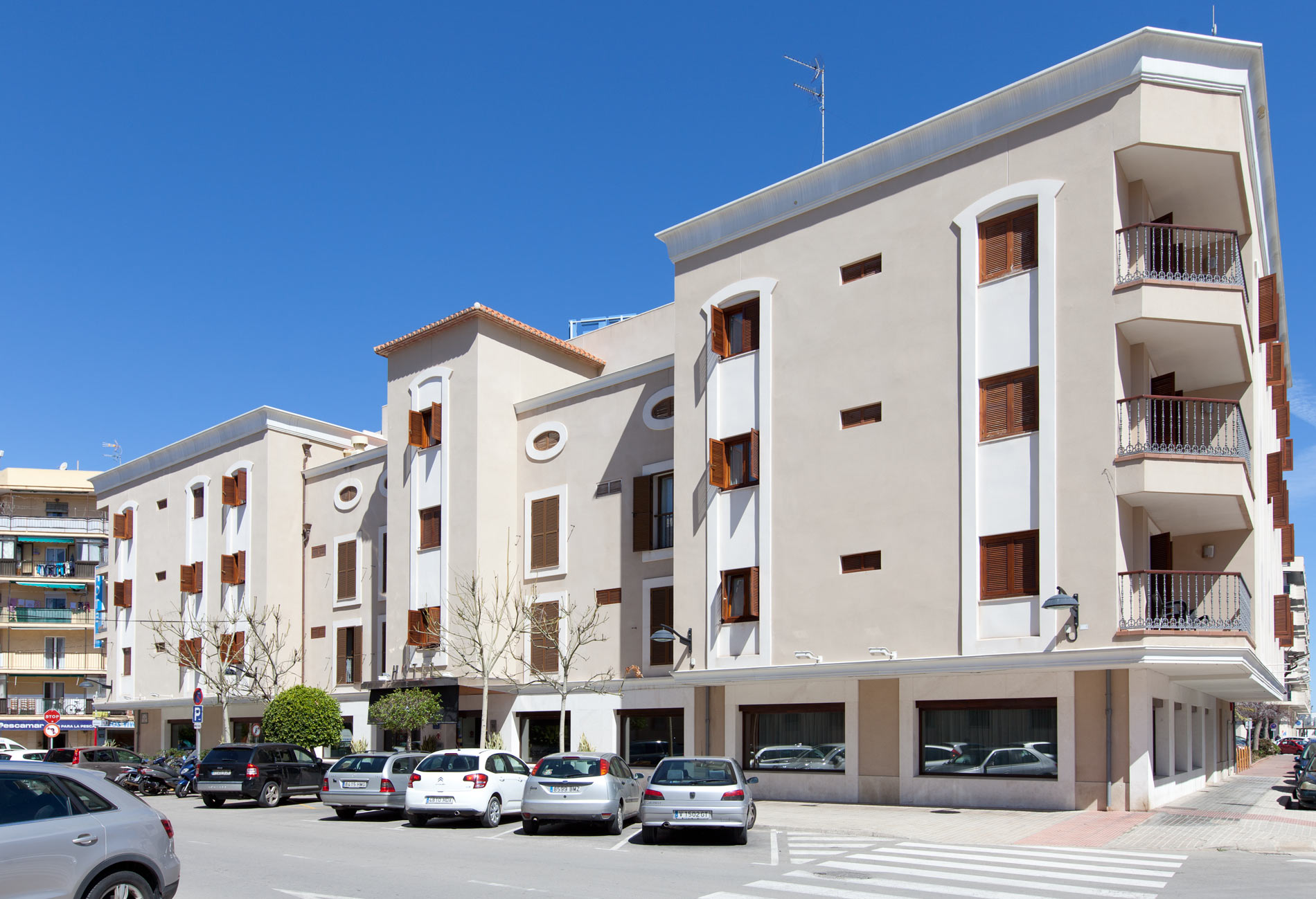 Hotel on the coast of Denia